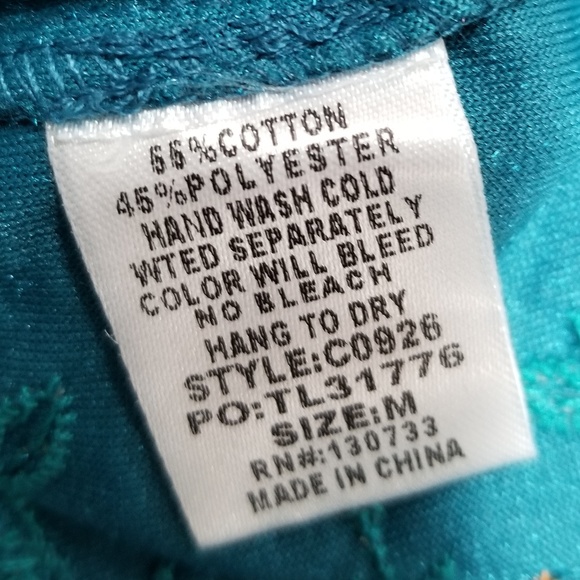 Umgee Boho Embroidered Velour Tank Dress - Picture 4 of 8